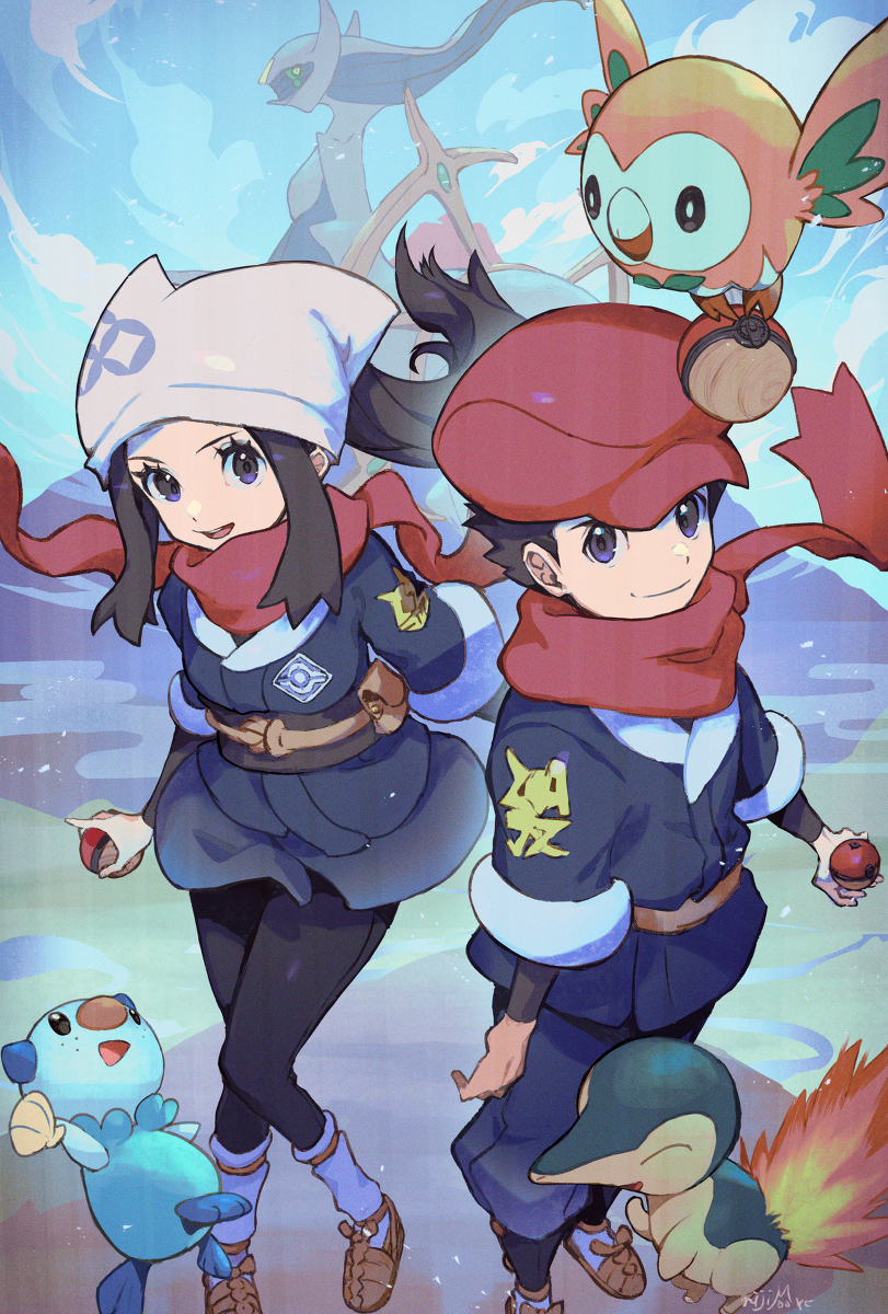 This is a pixiv picture whose title is アルセウス！.