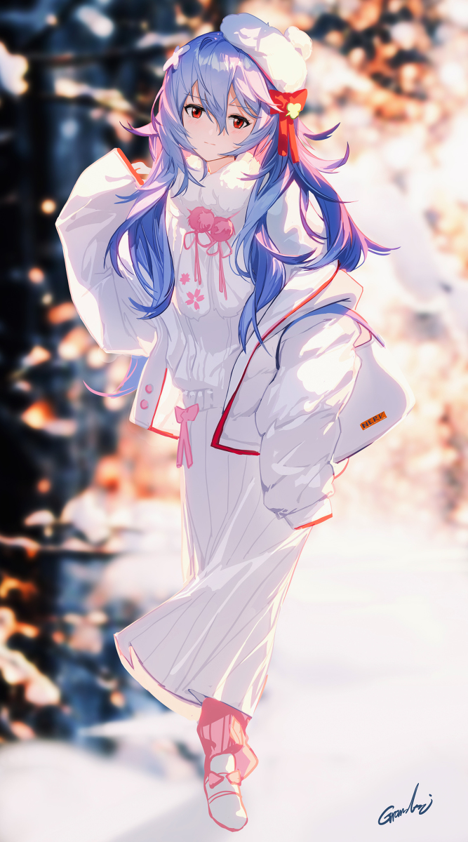 This is a pixiv picture whose title is Ayanami.