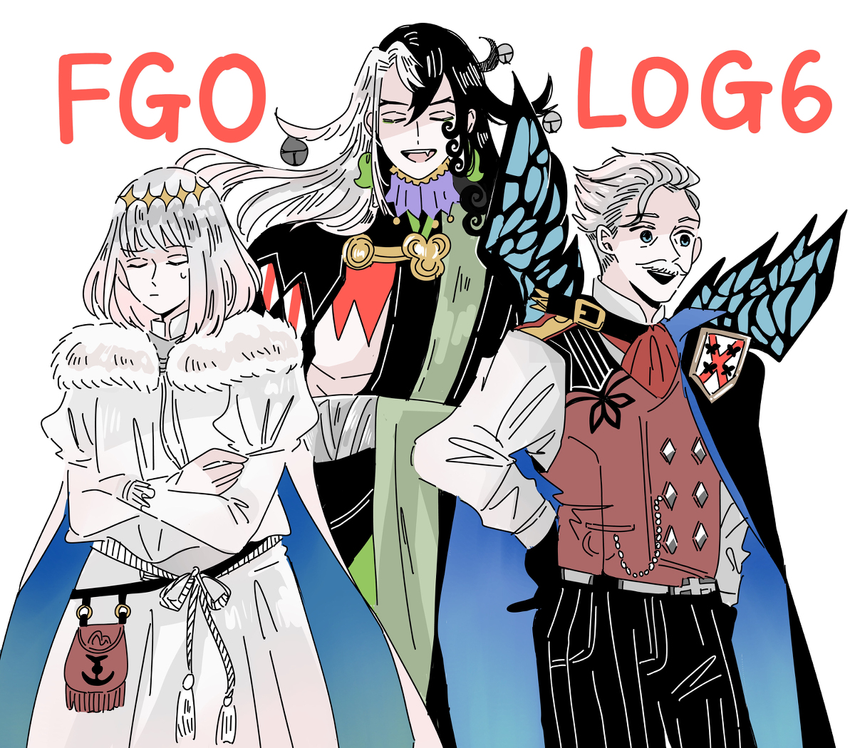 This is a pixiv picture whose title is FGO LOG6.