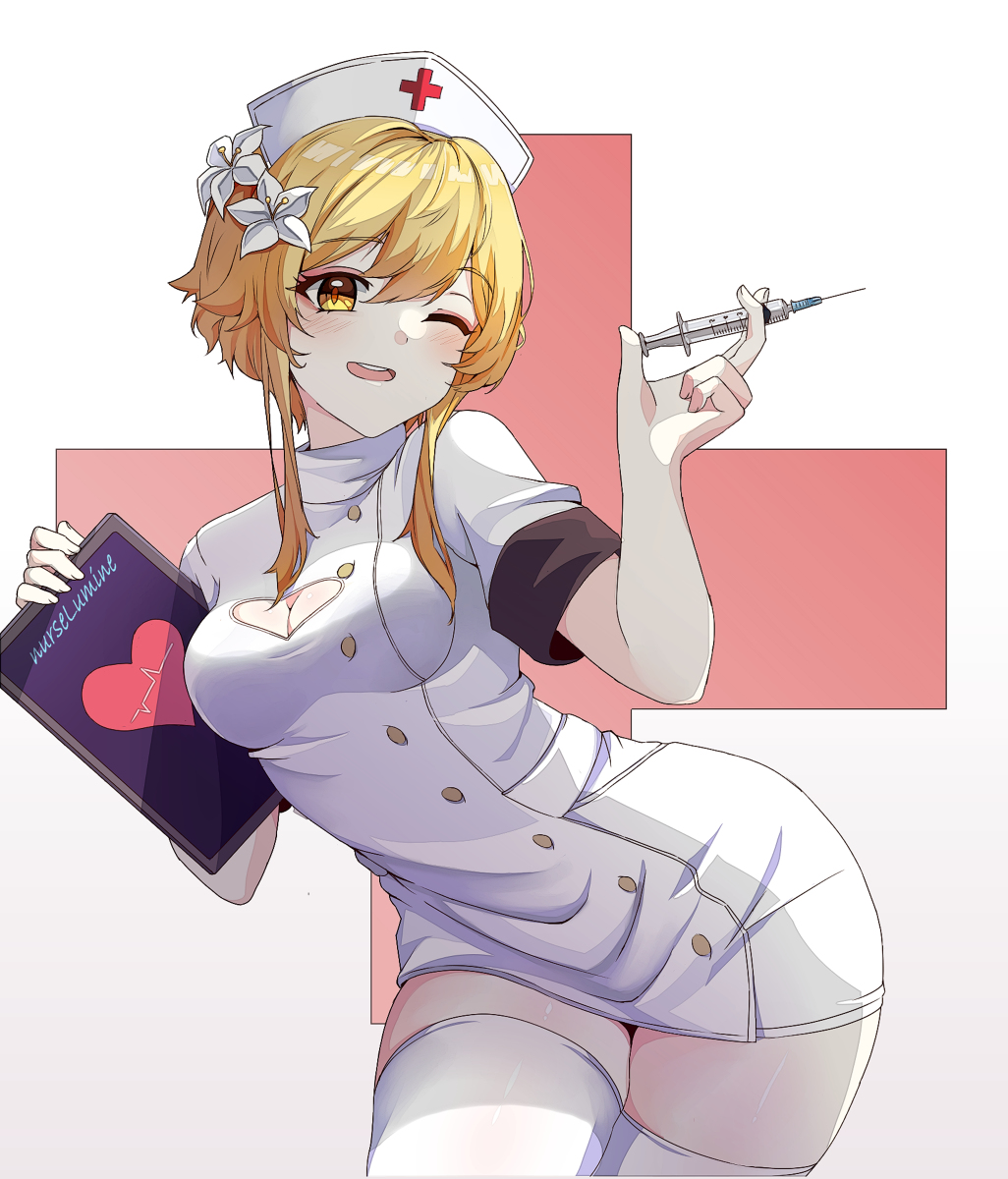 This is a pixiv picture whose title is nurseLumine.