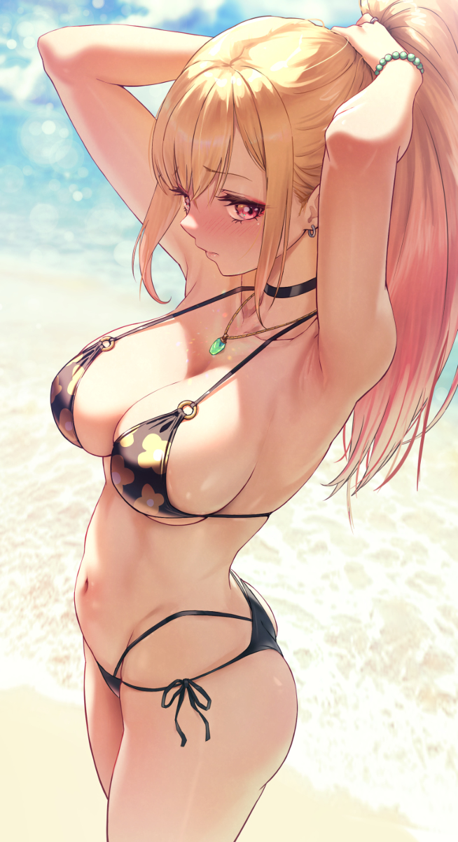 This is a pixiv picture whose title is あんまりジロジロ見ないで.