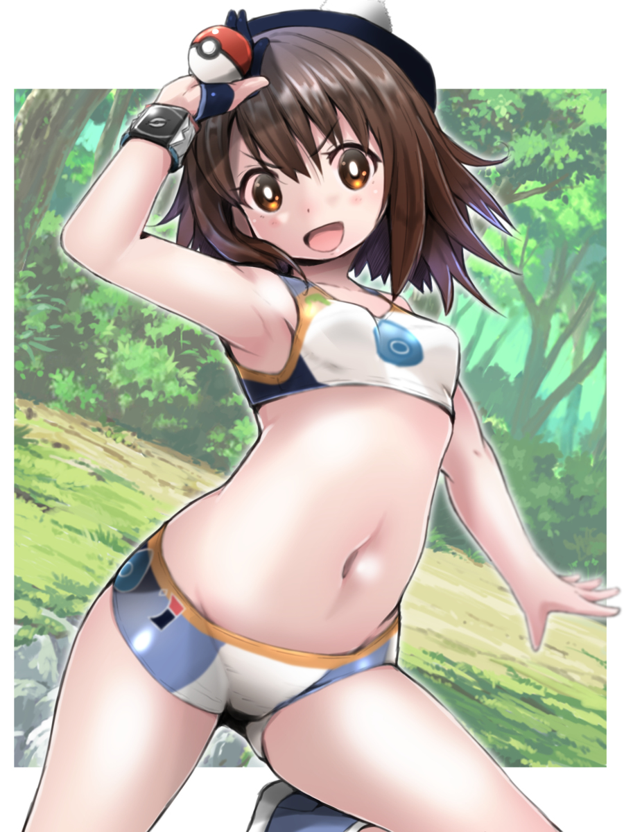 This is a pixiv picture whose title is ホップ「ライバルがバトルするたび薄着になっていく」.