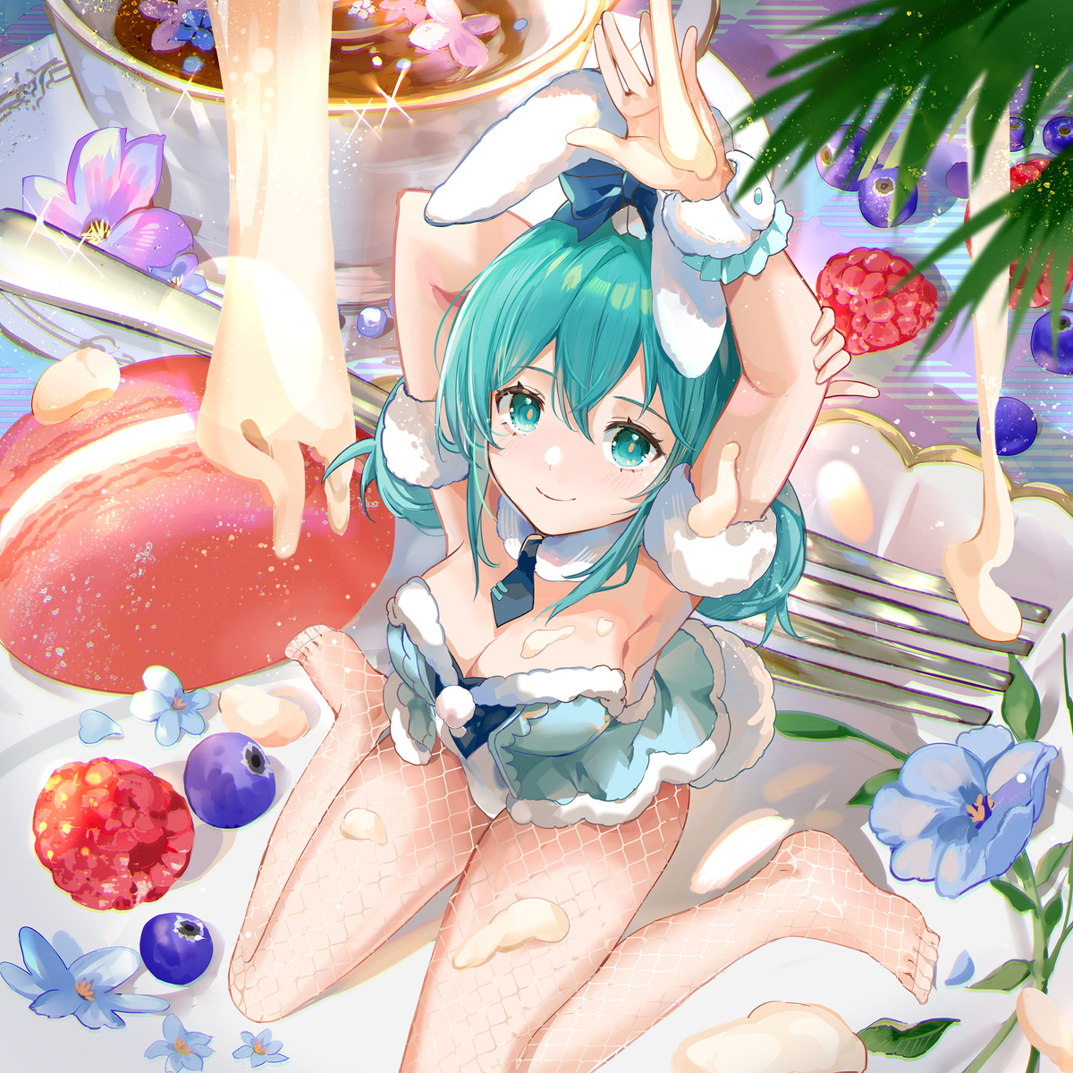 This is a pixiv picture whose title is afternoon tea.