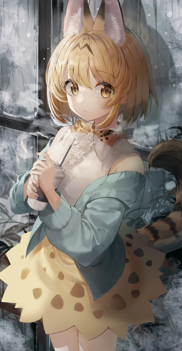 This is a pixiv picture whose title is ふゆ,あき - サーバルちゃん.