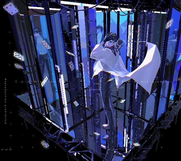 This is a pixiv picture whose title is Joker.