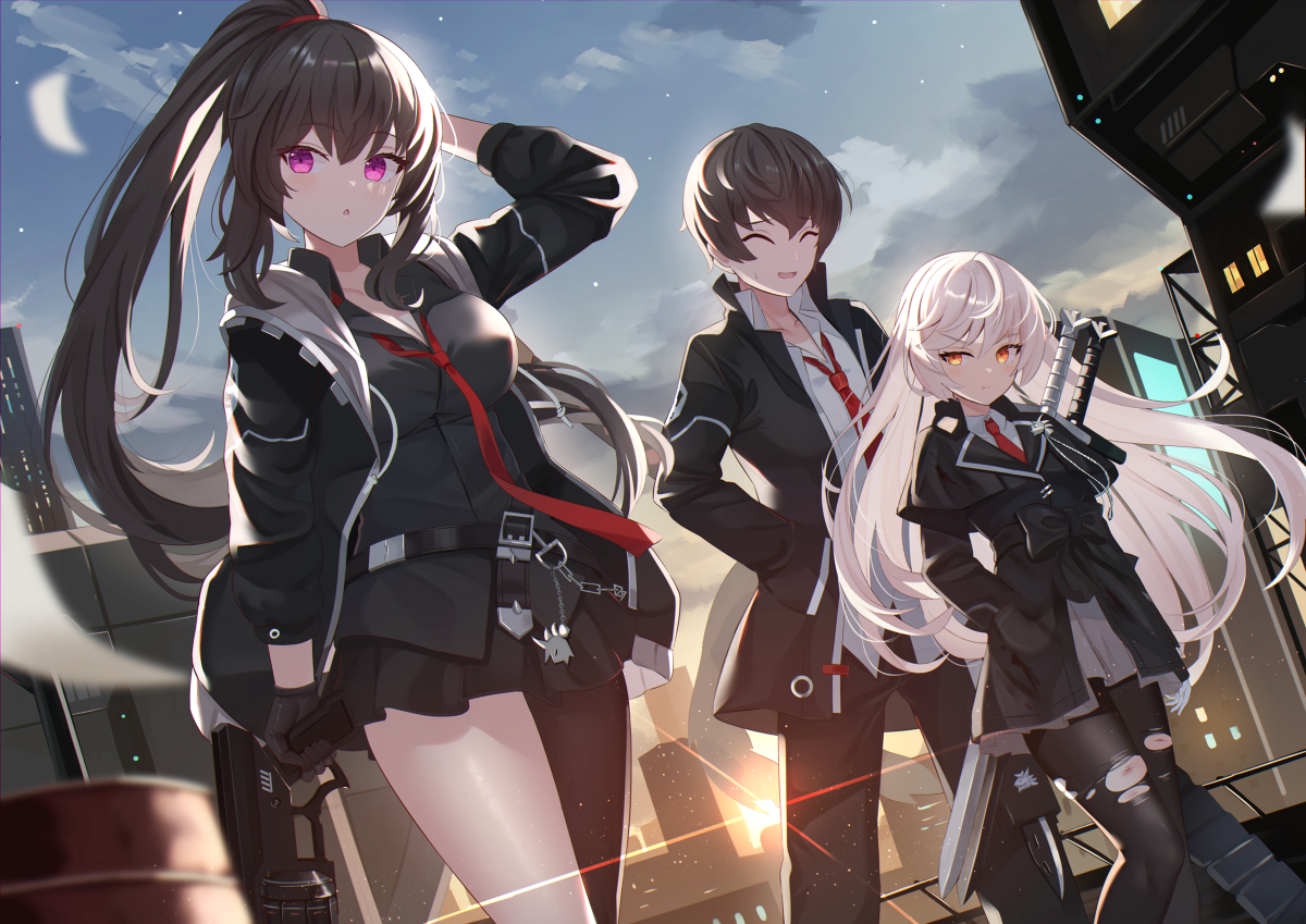 This is a pixiv picture whose title is 帰還.