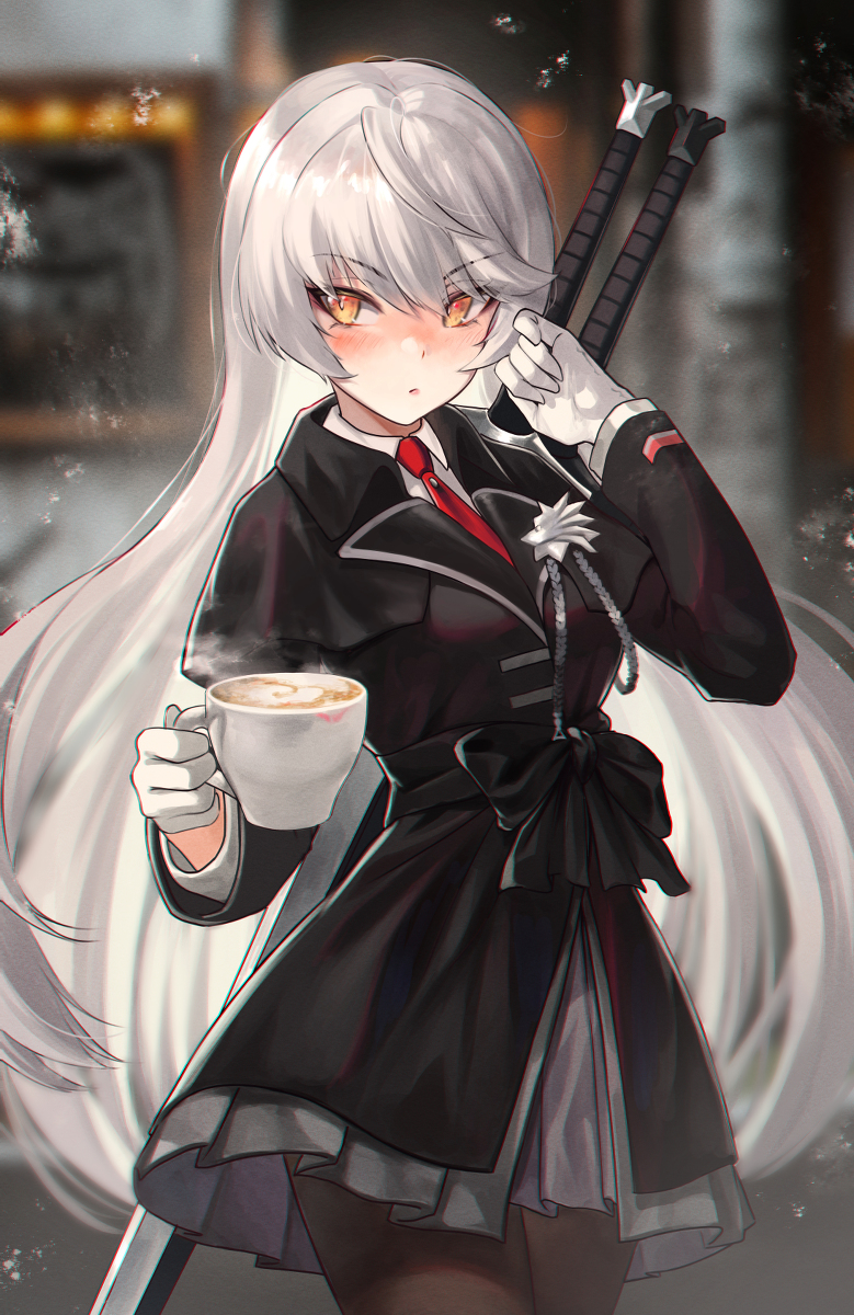 This is a pixiv picture whose title is さあ、コーヒー。.