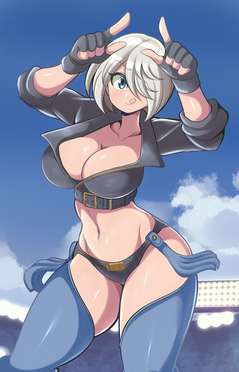 This is a pixiv picture whose title is Angel KOF.