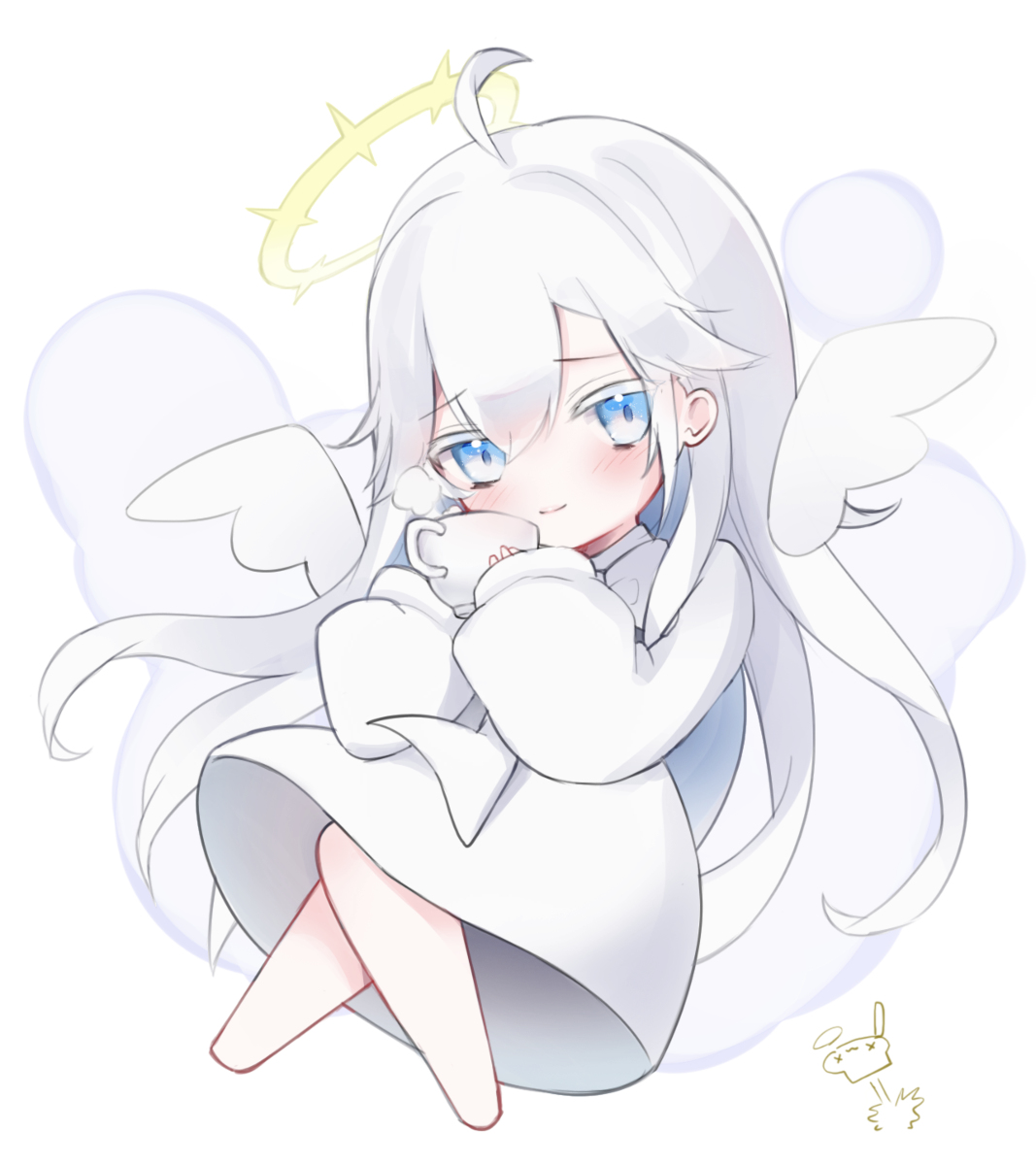 This is a pixiv picture whose title is みにましろちゃん.