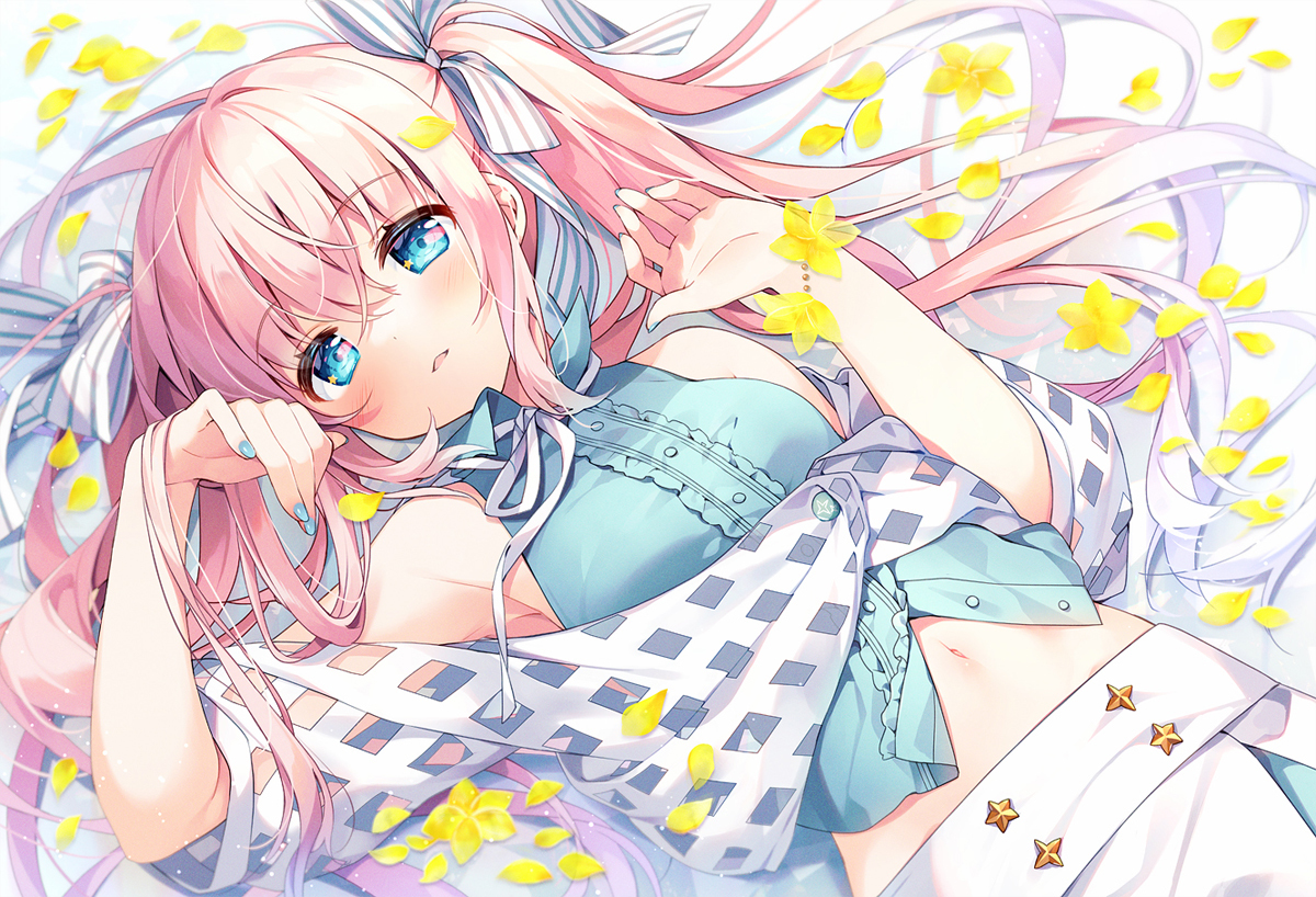 This is a pixiv picture whose title is Innocent.