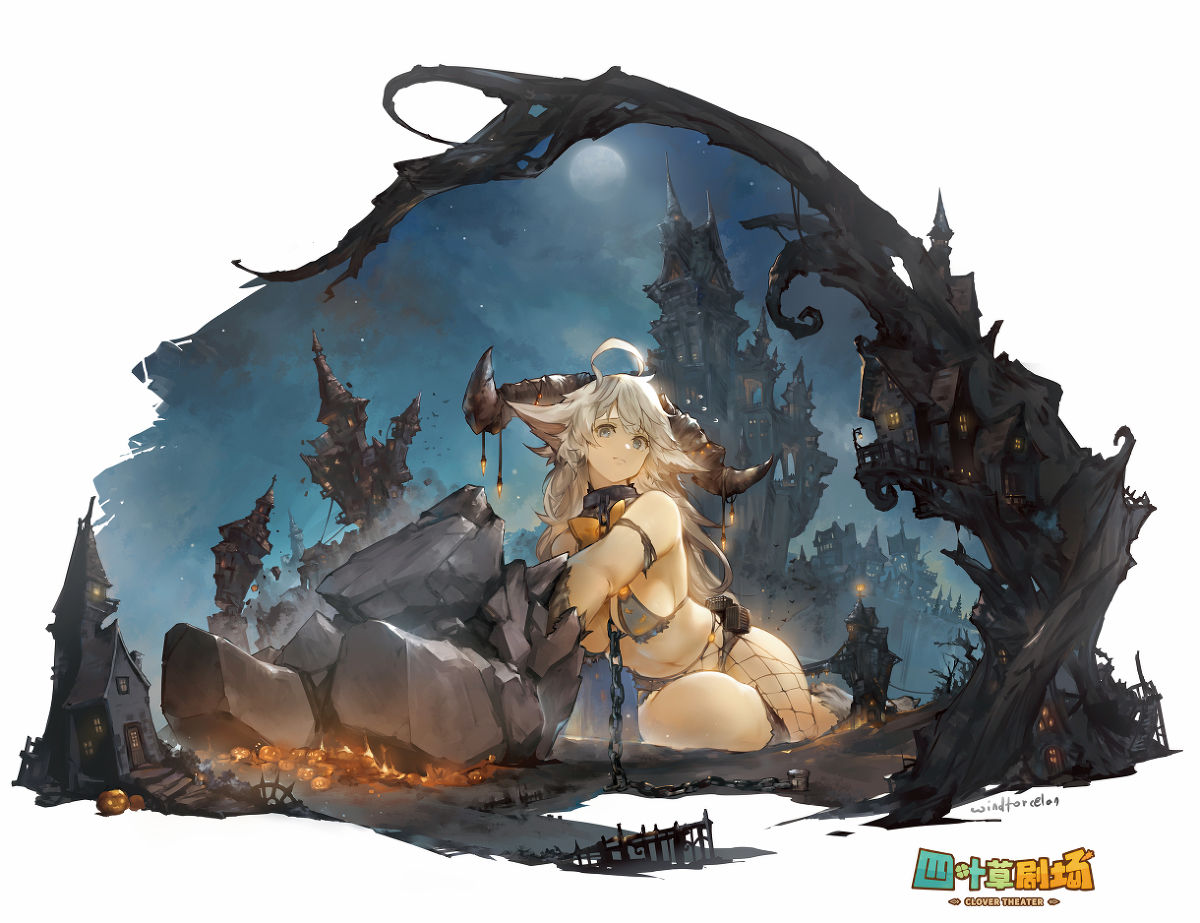 This is a pixiv picture whose title is 万圣贝希.