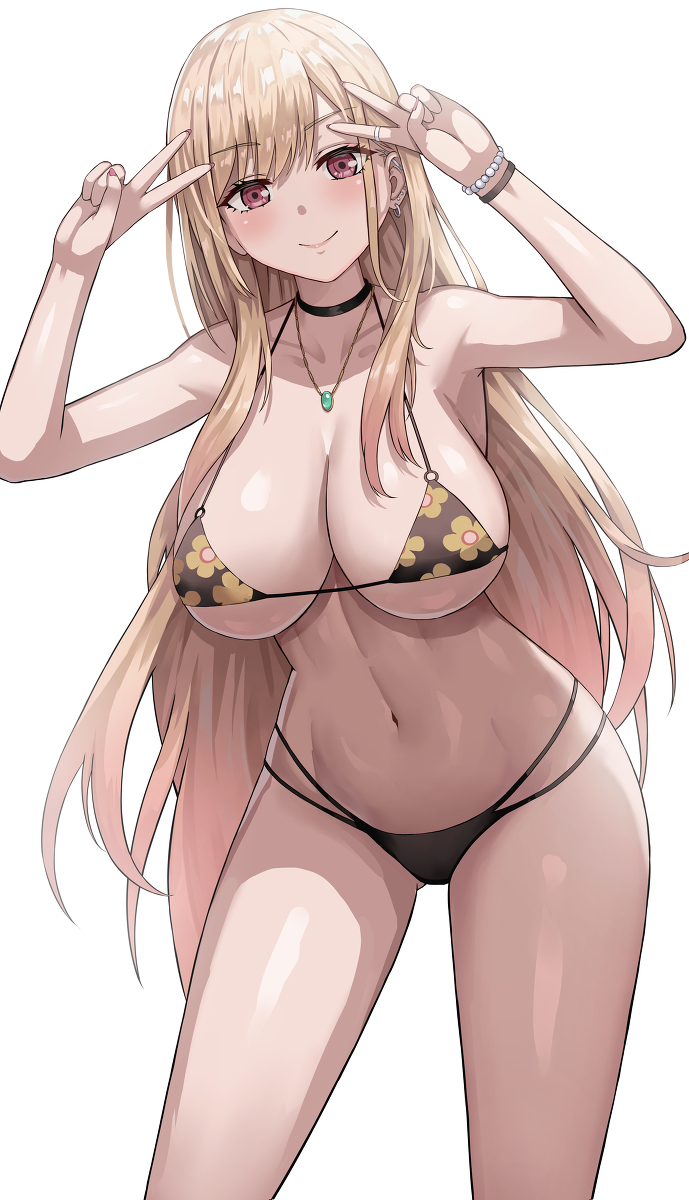 This is a pixiv picture whose title is 喜多川 海夢.