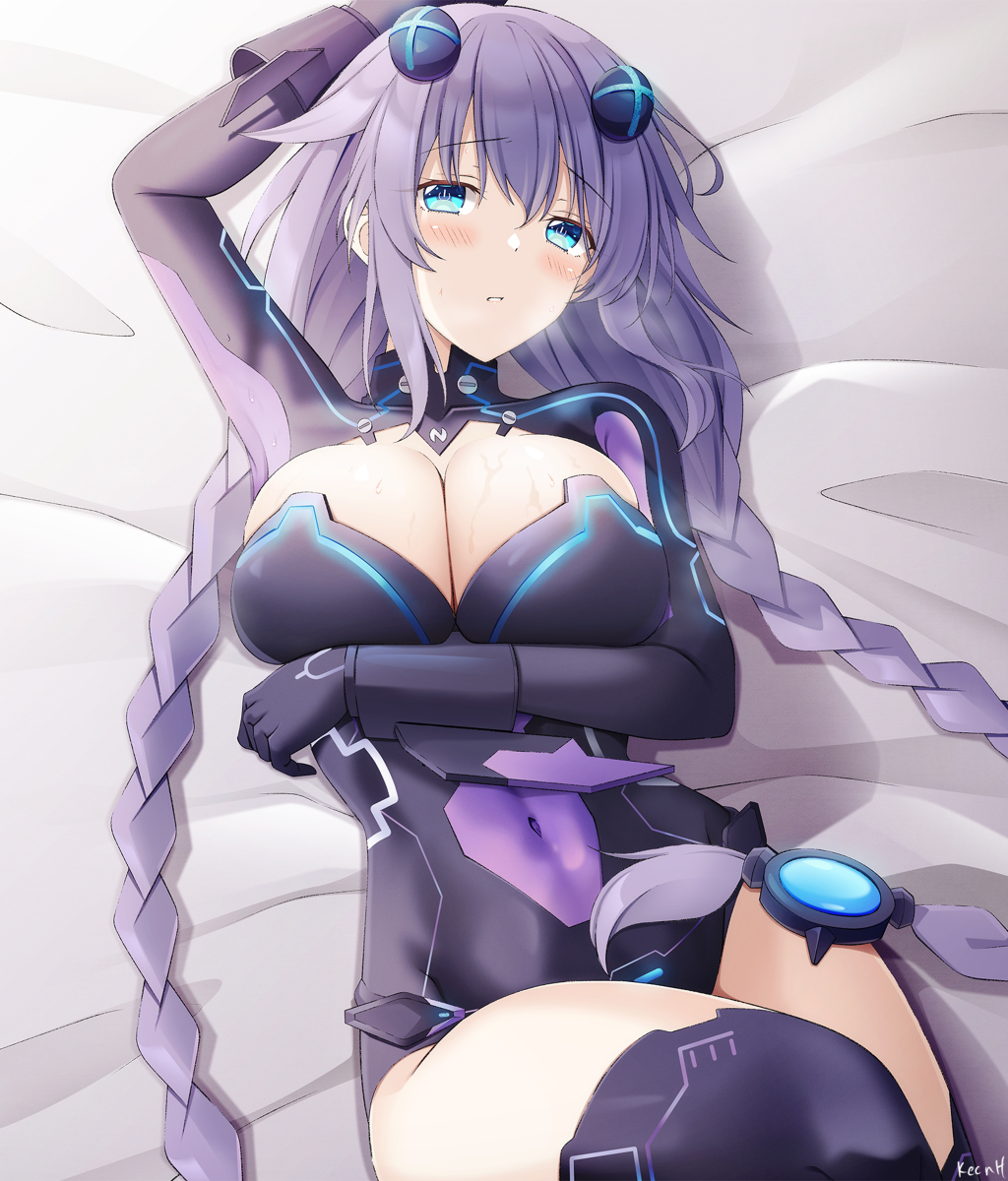 This is a pixiv picture whose title is パープルハート.