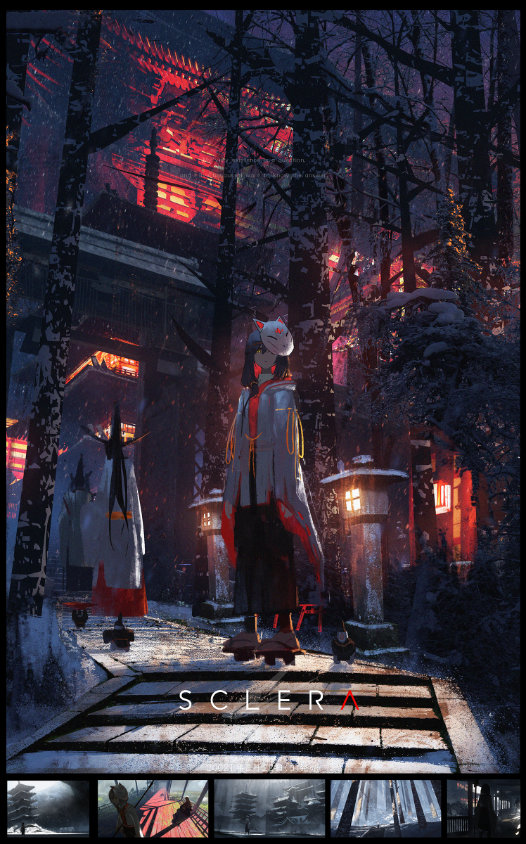 This is a pixiv picture whose title is SCLERA.