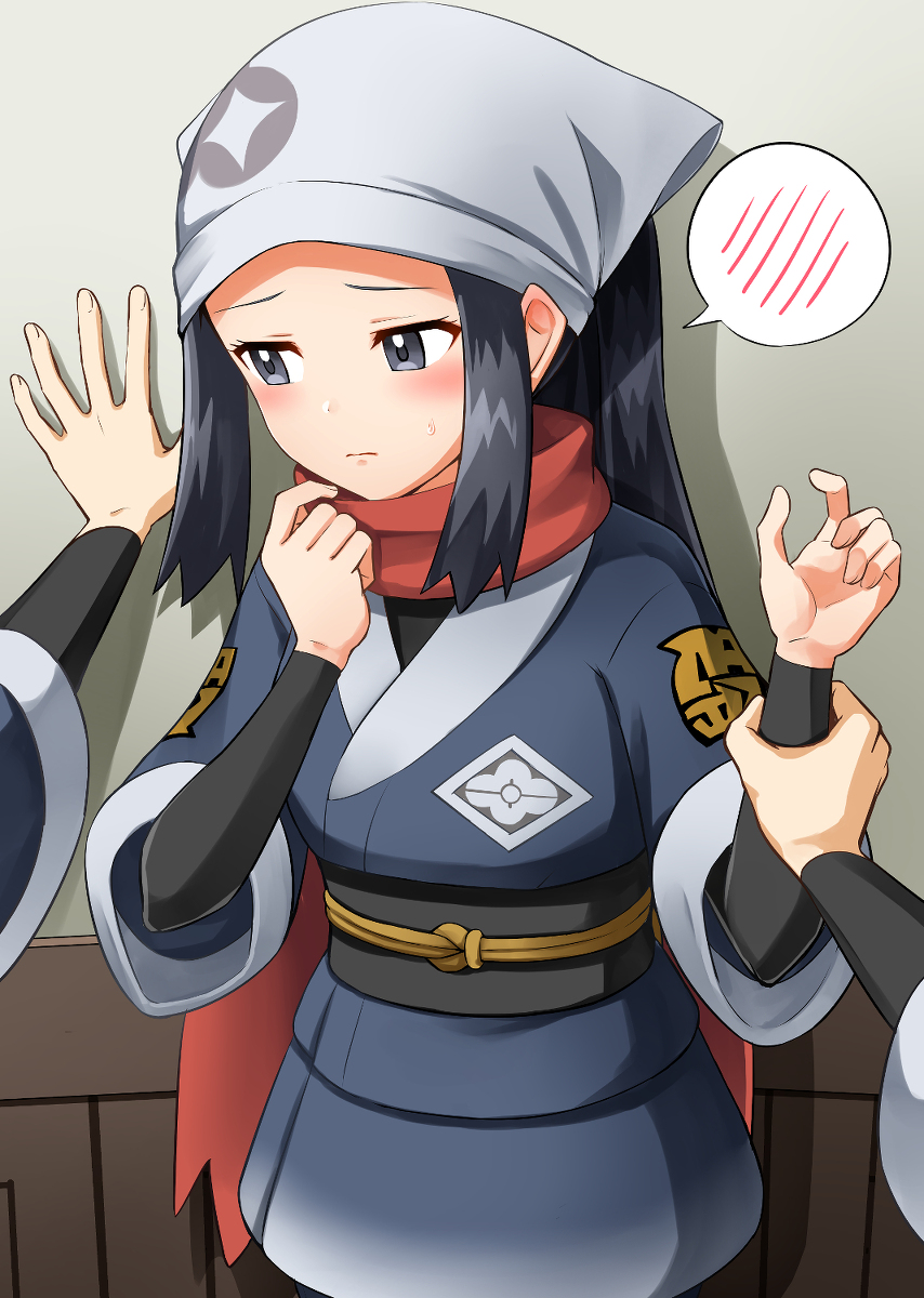 This is a pixiv picture whose title is ショウちゃんに壁ドン/デスマス(カオナシのすがた).