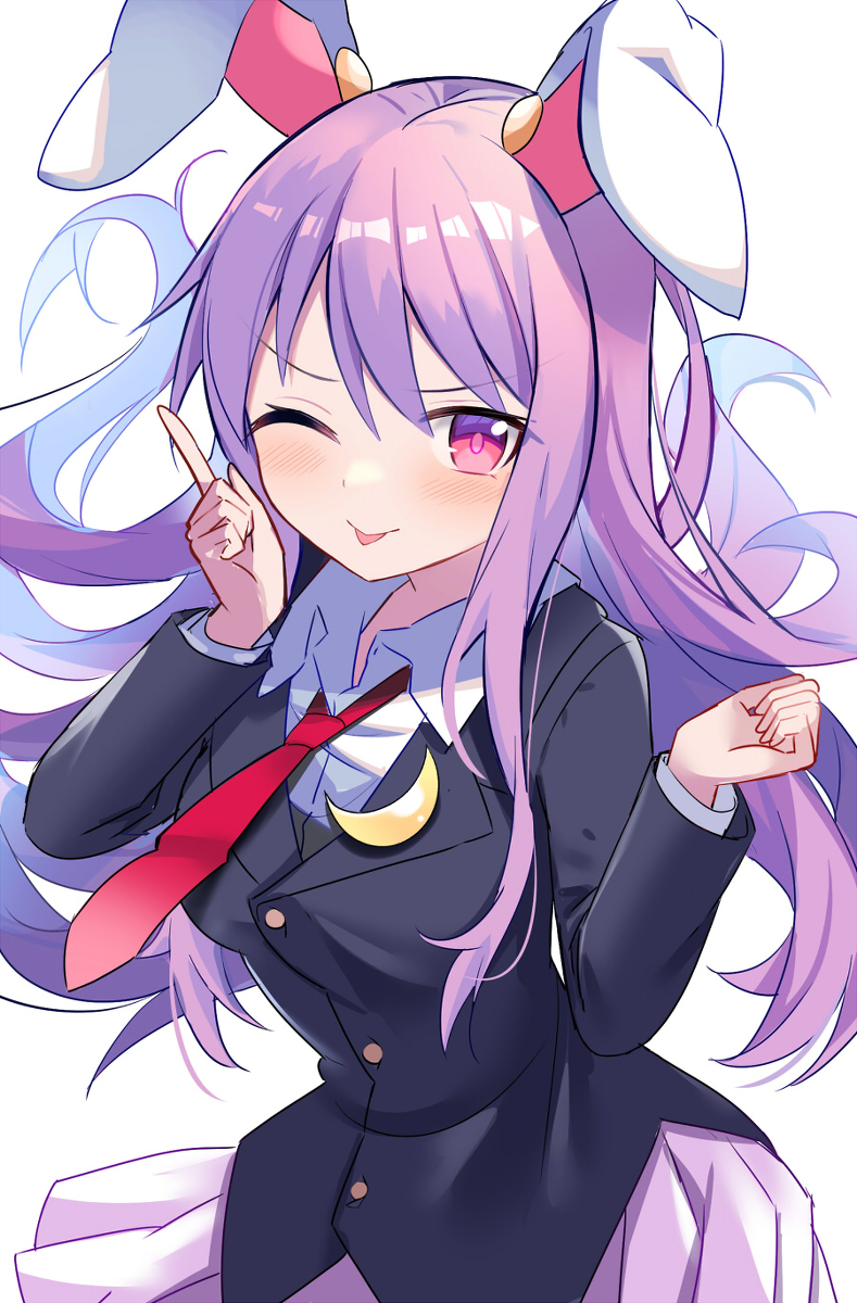 This is a pixiv picture whose title is うどんげ!.