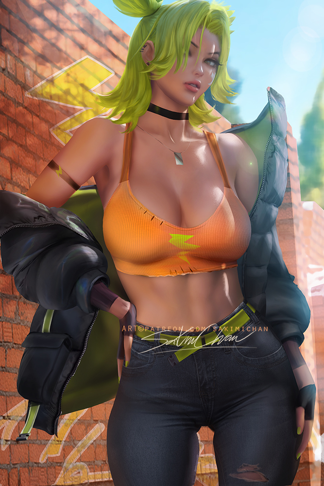 This is a pixiv picture whose title is ゼリ Zeri casual 泽丽.