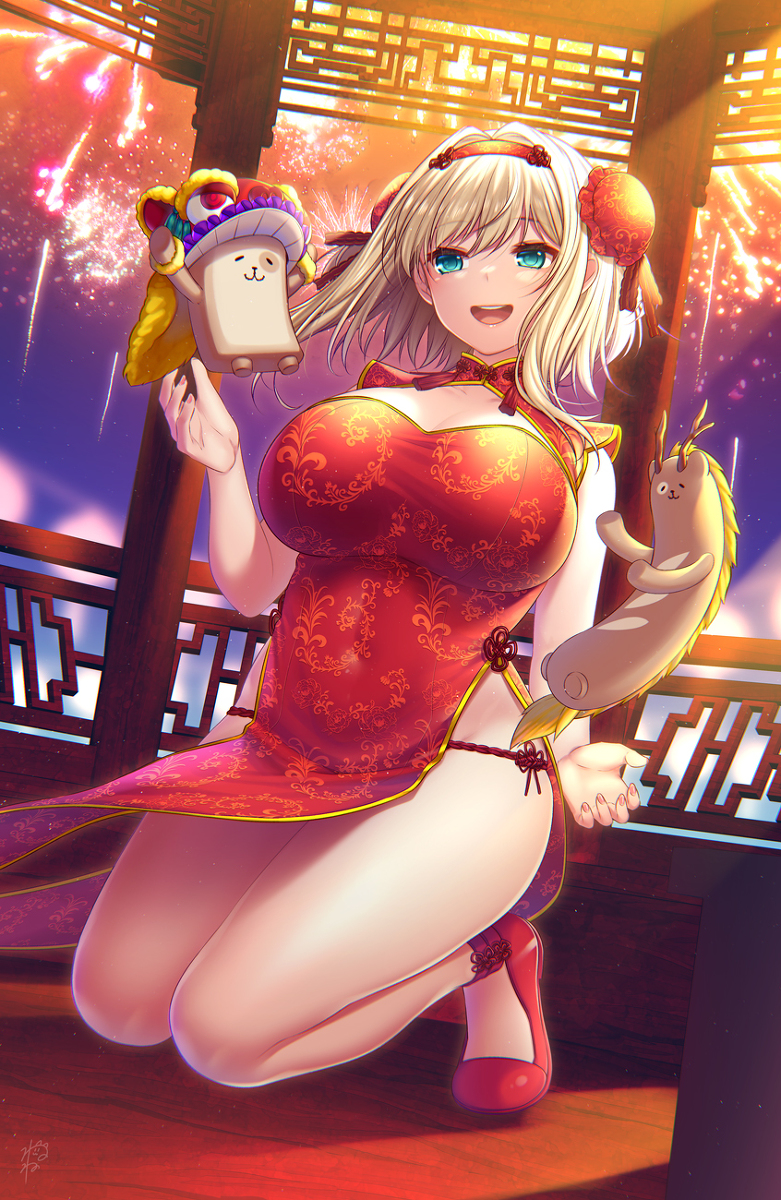 This is a pixiv picture whose title is チャイなるこ.