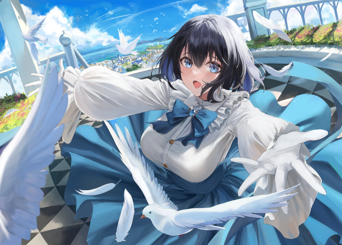 This is a pixiv picture whose title is liberation.