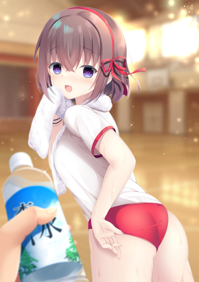This is a pixiv picture whose title is 「お！気が利くじゃん！」.