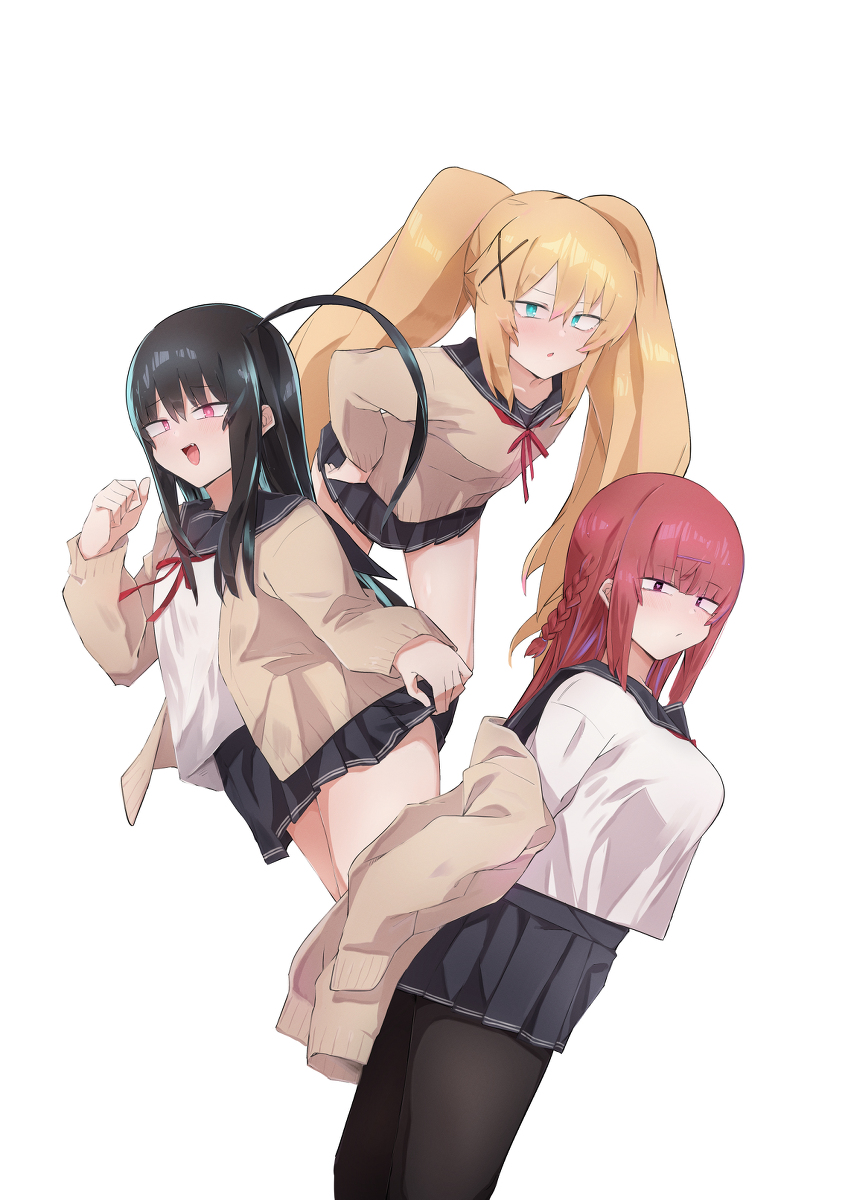 This is a pixiv picture whose title is 「ざーこざこざこざこ先生」連載開始.