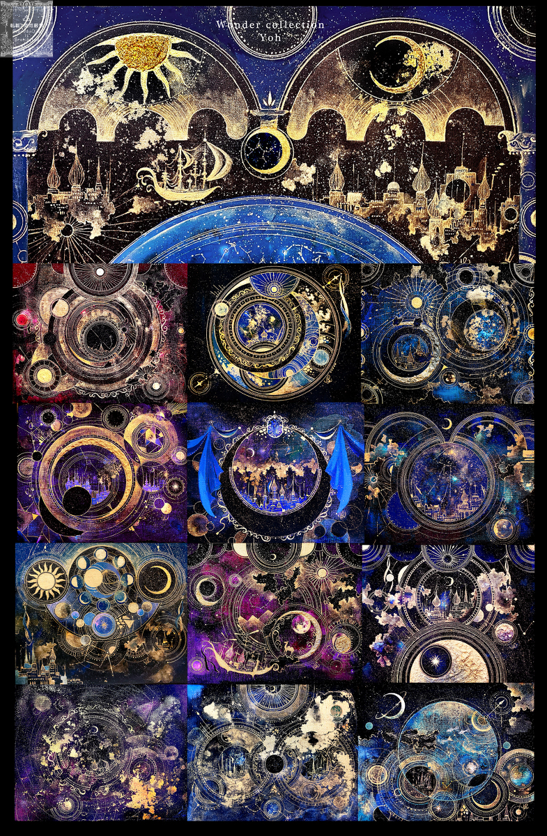 This is a pixiv picture whose title is 12星座の王国.
