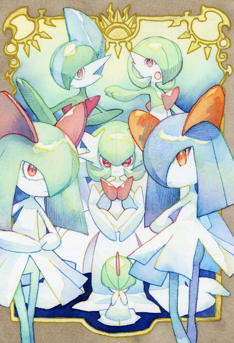 This is a pixiv picture whose title is 水彩まとめ.