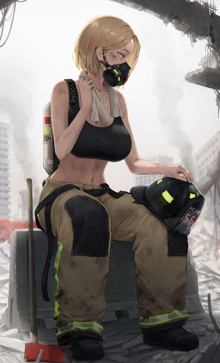 This is a pixiv picture whose title is rest.