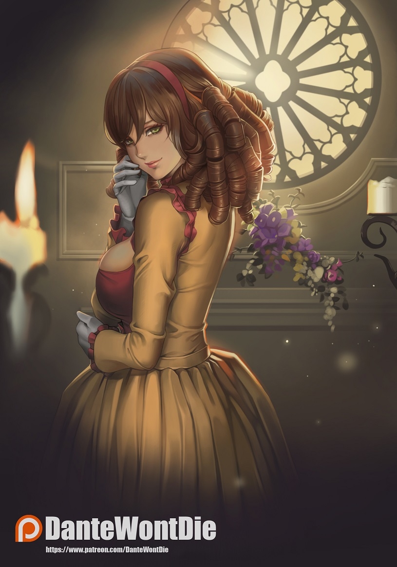 This is a pixiv picture whose title is Velvet.