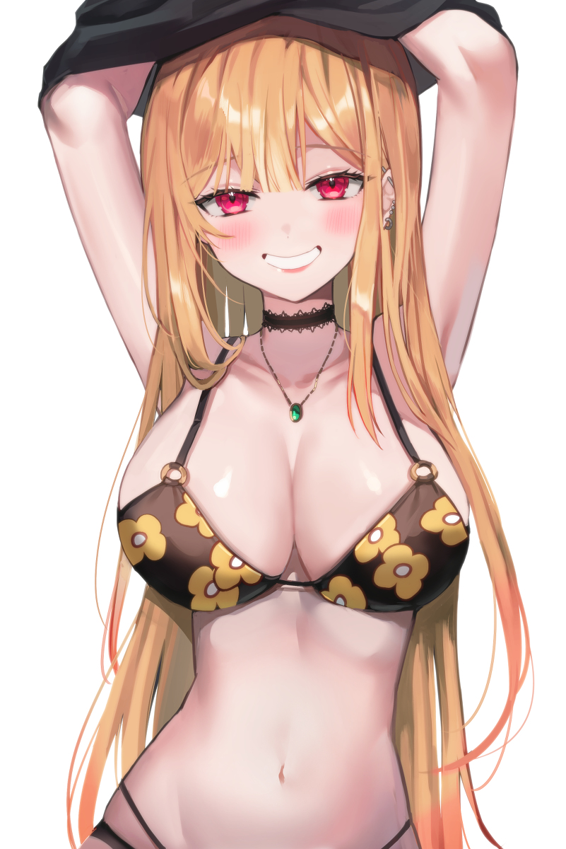 This is a pixiv picture whose title is Kitagawa Marin.