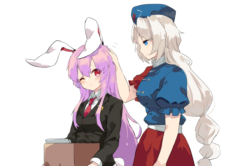 This is a pixiv picture whose title is 🐰ヾ(.