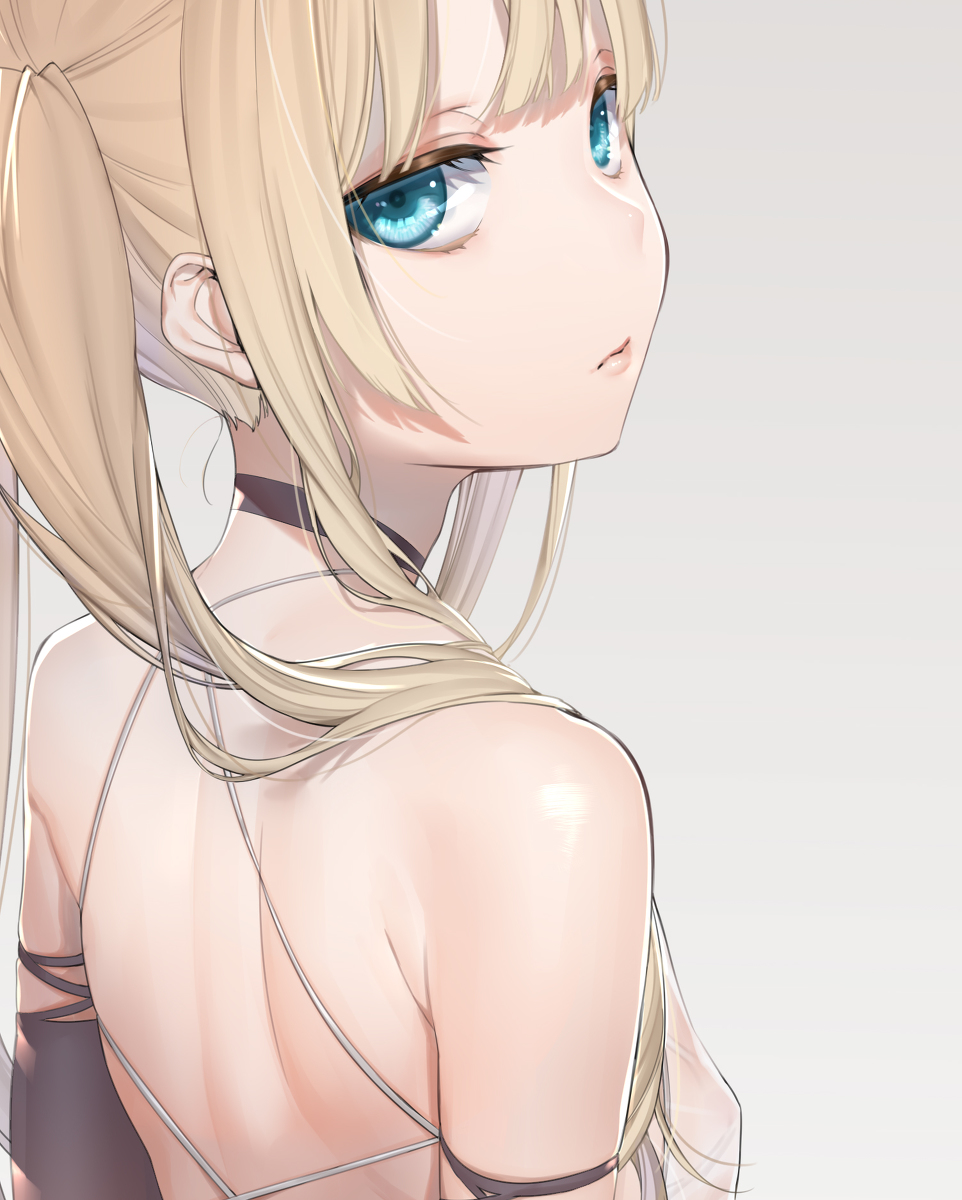 This is a pixiv picture whose title is 大遅刻ツインテールの日.