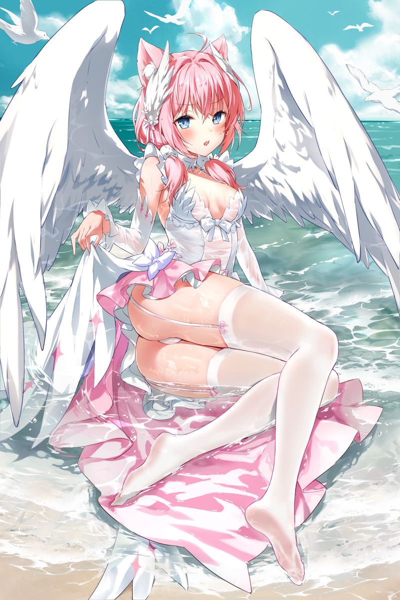 This is a pixiv picture whose title is 桜田ハネ.