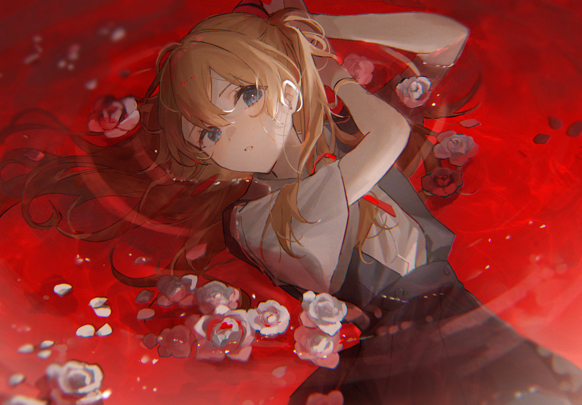 This is a pixiv picture whose title is アスカ.