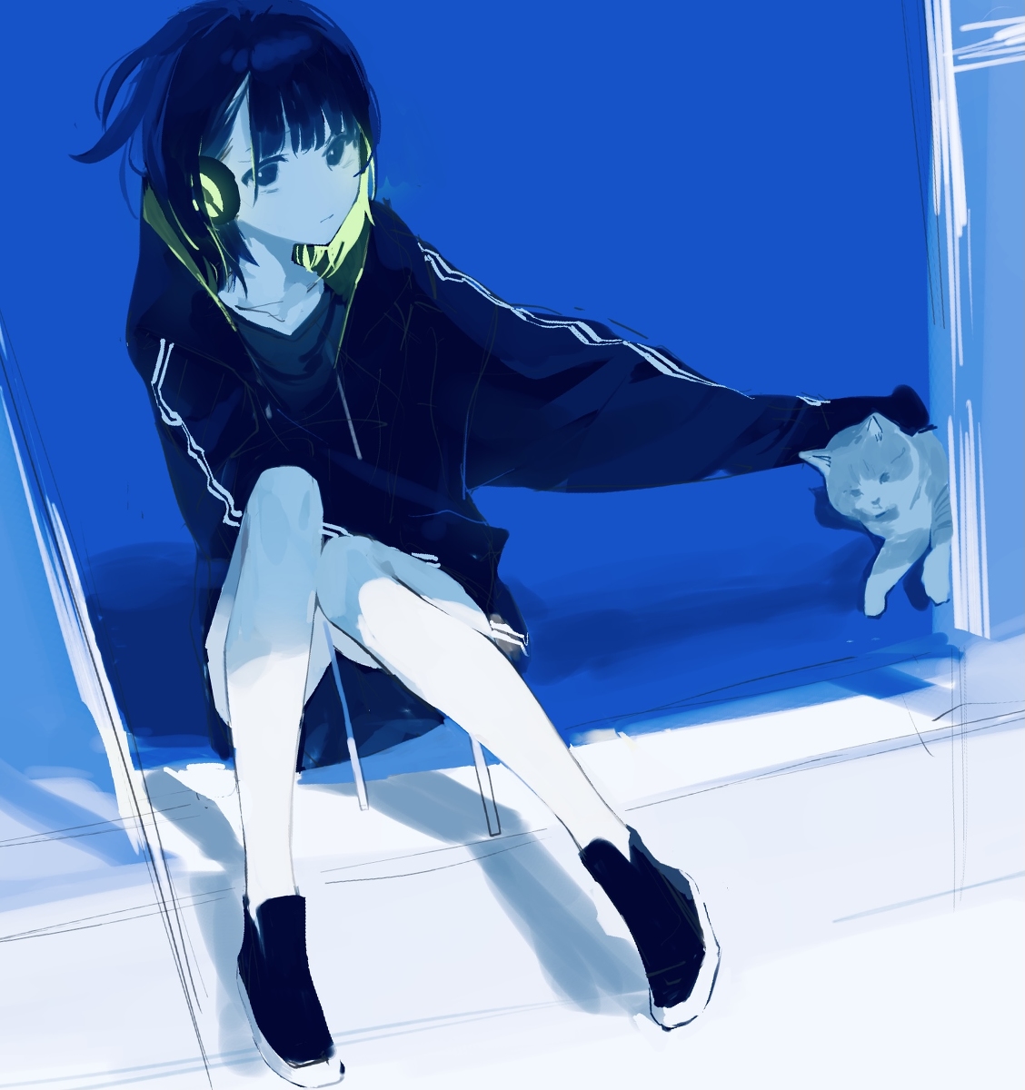 This is a pixiv picture whose title is 無題.