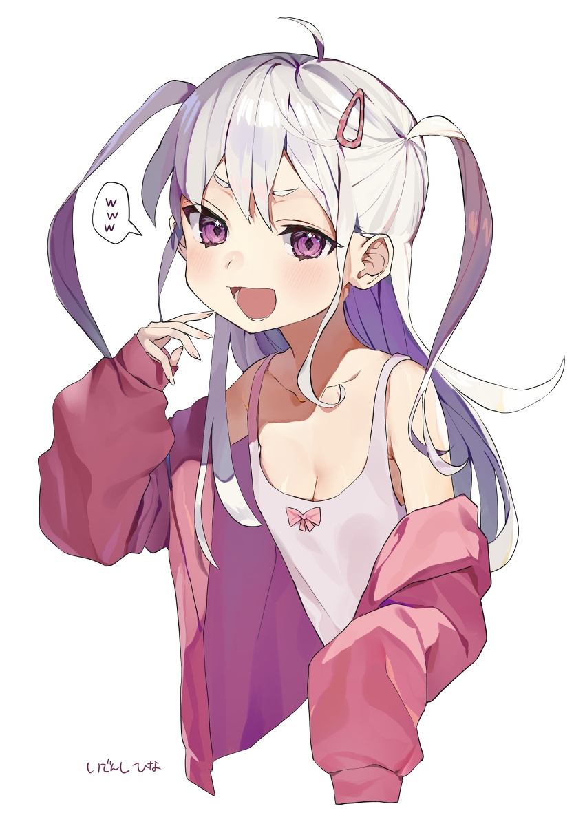 This is a pixiv picture whose title is メスガキちゃん.