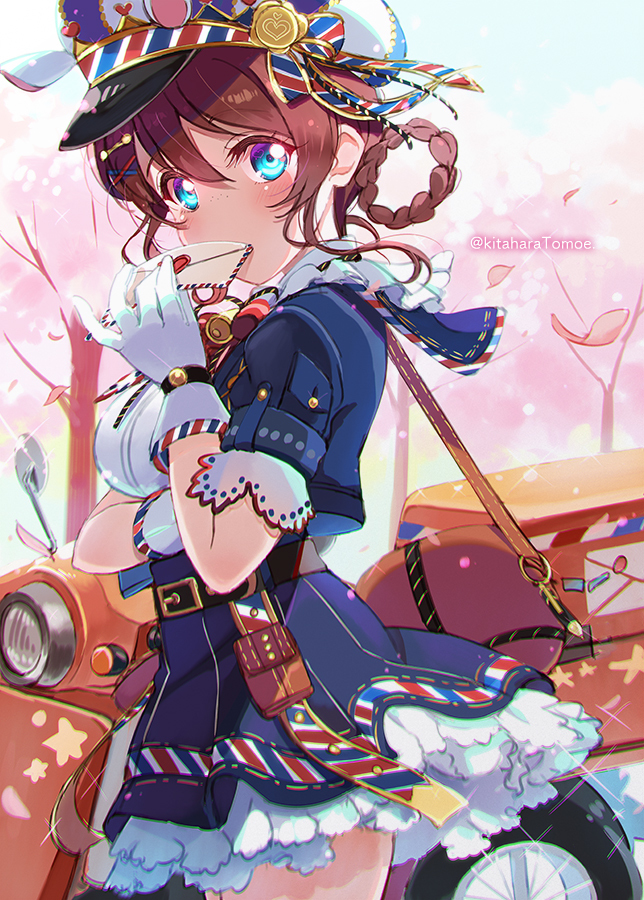 This is a pixiv picture whose title is 🍞届けに来たよ、あなたへの気持ち…♪.
