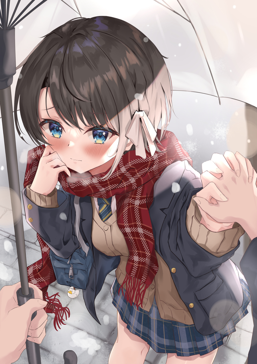 This is a pixiv picture whose title is 先輩っ!クラスの人に見られちゃうっスよ…/大空スバル.