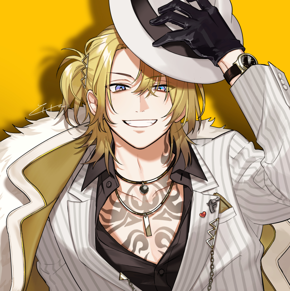 This is a pixiv picture whose title is Luca Kaneshiro.