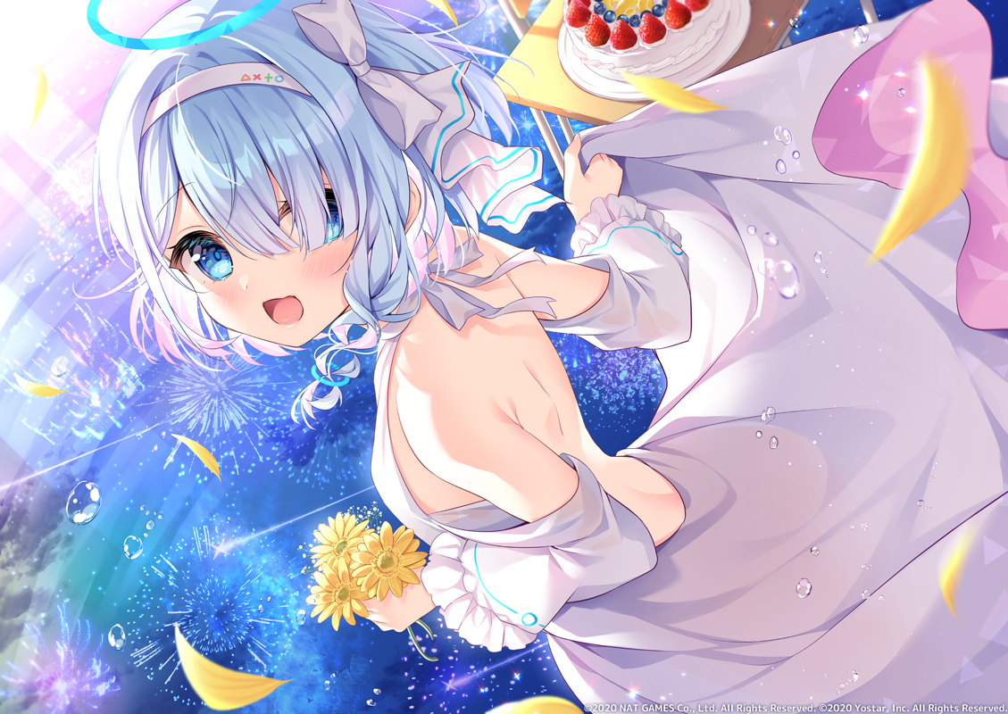 This is a pixiv picture whose title is ブルアカ1周年！.