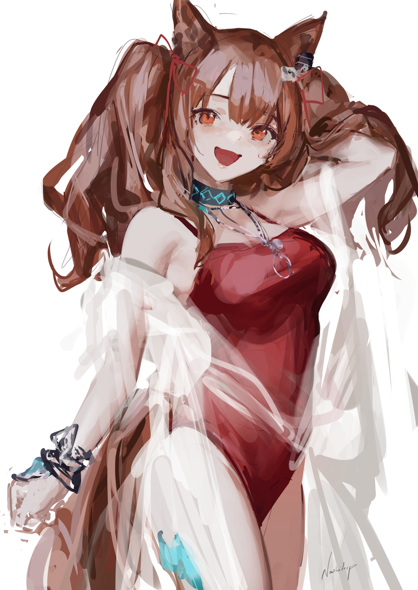 This is a pixiv picture whose title is Angelina.