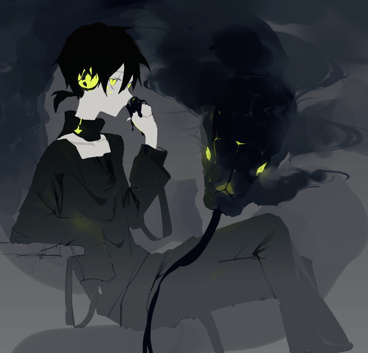 This is a pixiv picture whose title is krh.