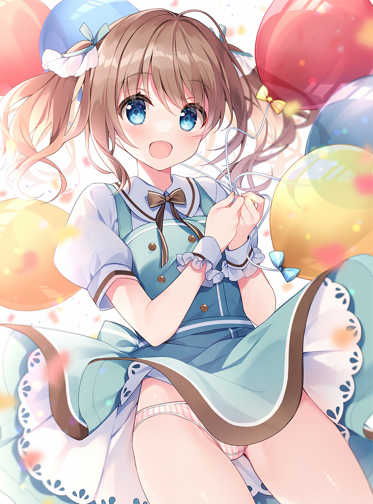 This is a pixiv picture whose title is ハッピーバルーン！.