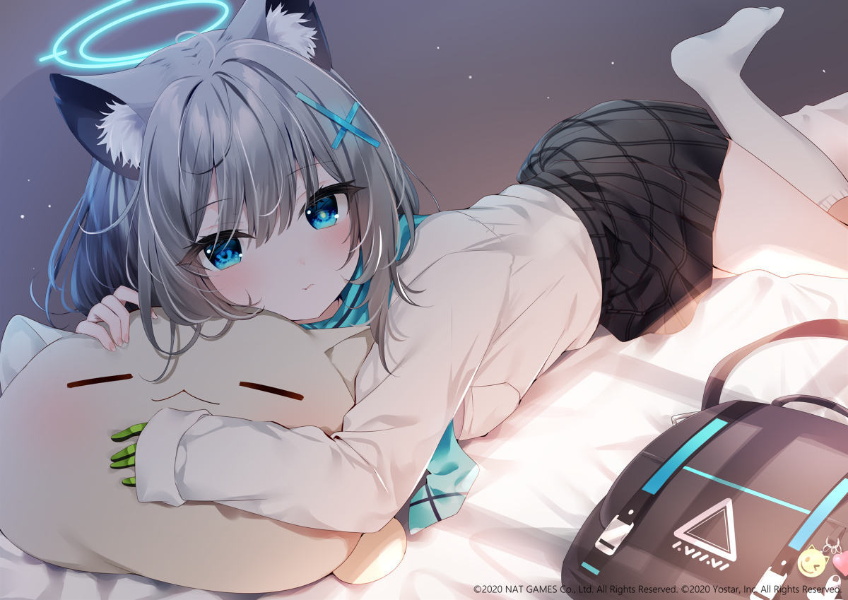 This is a pixiv picture whose title is シロコ.