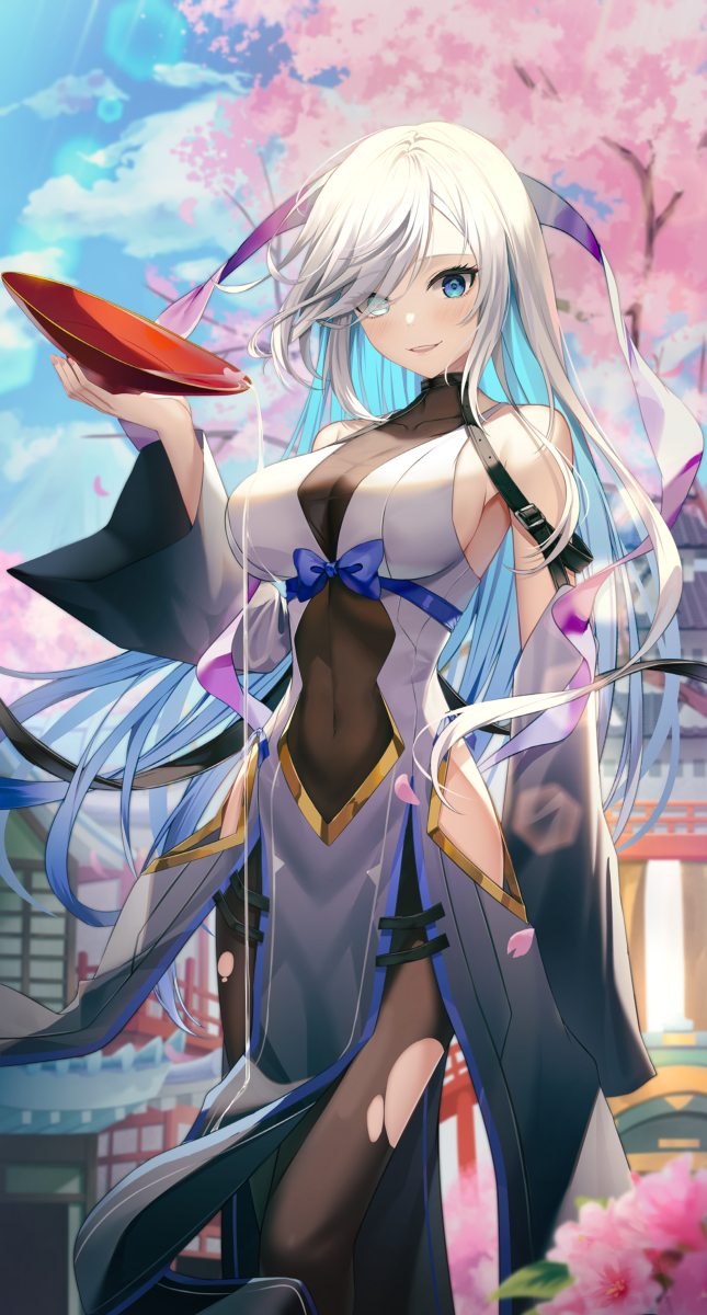 This is a pixiv picture whose title is 隻眼.