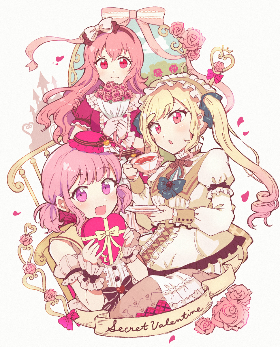 This is a pixiv picture whose title is 秘密のバレンタイン同盟.