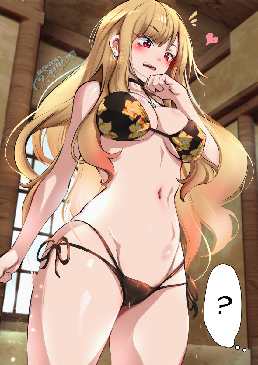 This is a pixiv picture whose title is Marin.