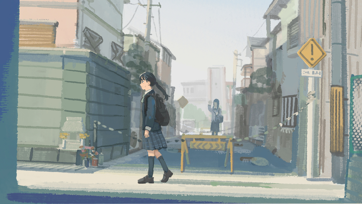 This is a pixiv picture whose title is 急がば回れ.