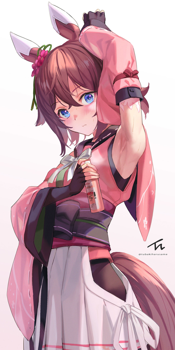 This is a pixiv picture whose title is こういうとき便利.