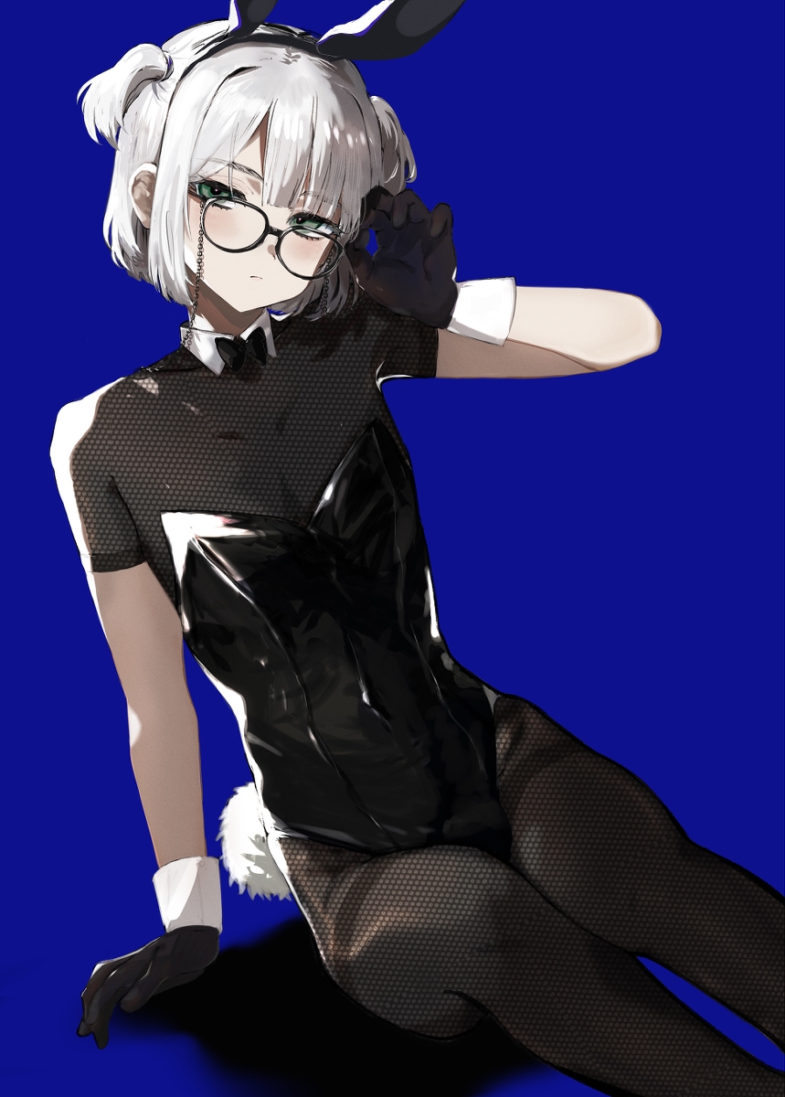 This is a pixiv picture whose title is 誘惑バニーボーイ君.
